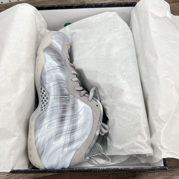 Nike Air Foamposite One QS 'Dream a World' White Grey (DM0115-001) Mens Size 8 - Picture 10 of 12